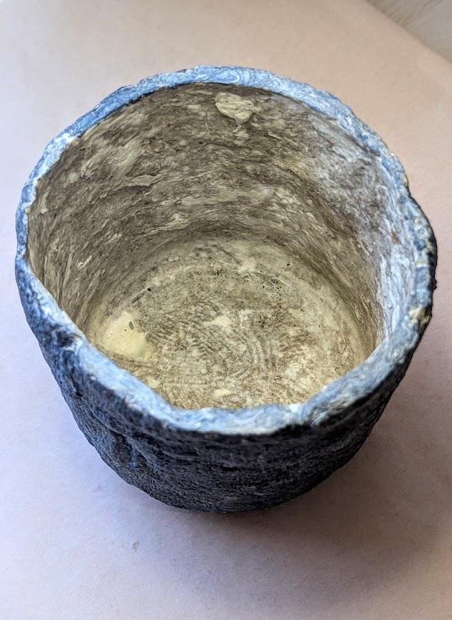 "Isla" Blue Vase