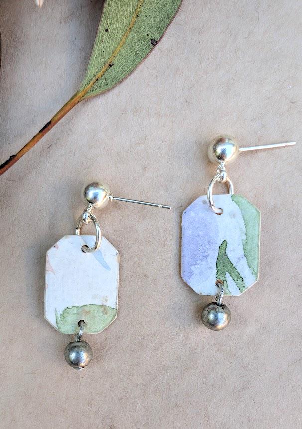 Florence Gem Dangle Earrings