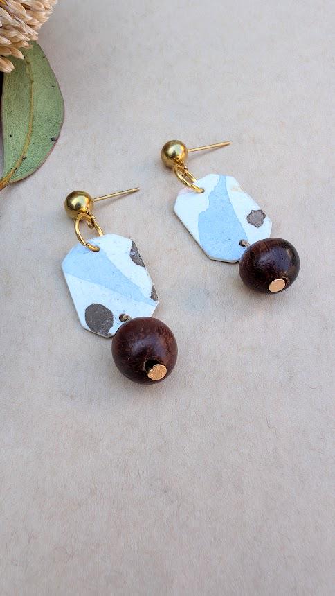 Florence Gem Dangle Earrings