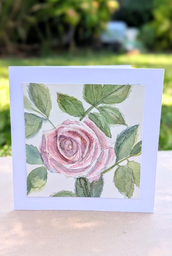 Hand-Painted Botanical Gift Cards – Eco-Friendly Watercolour Greeting Cards with Envelopes