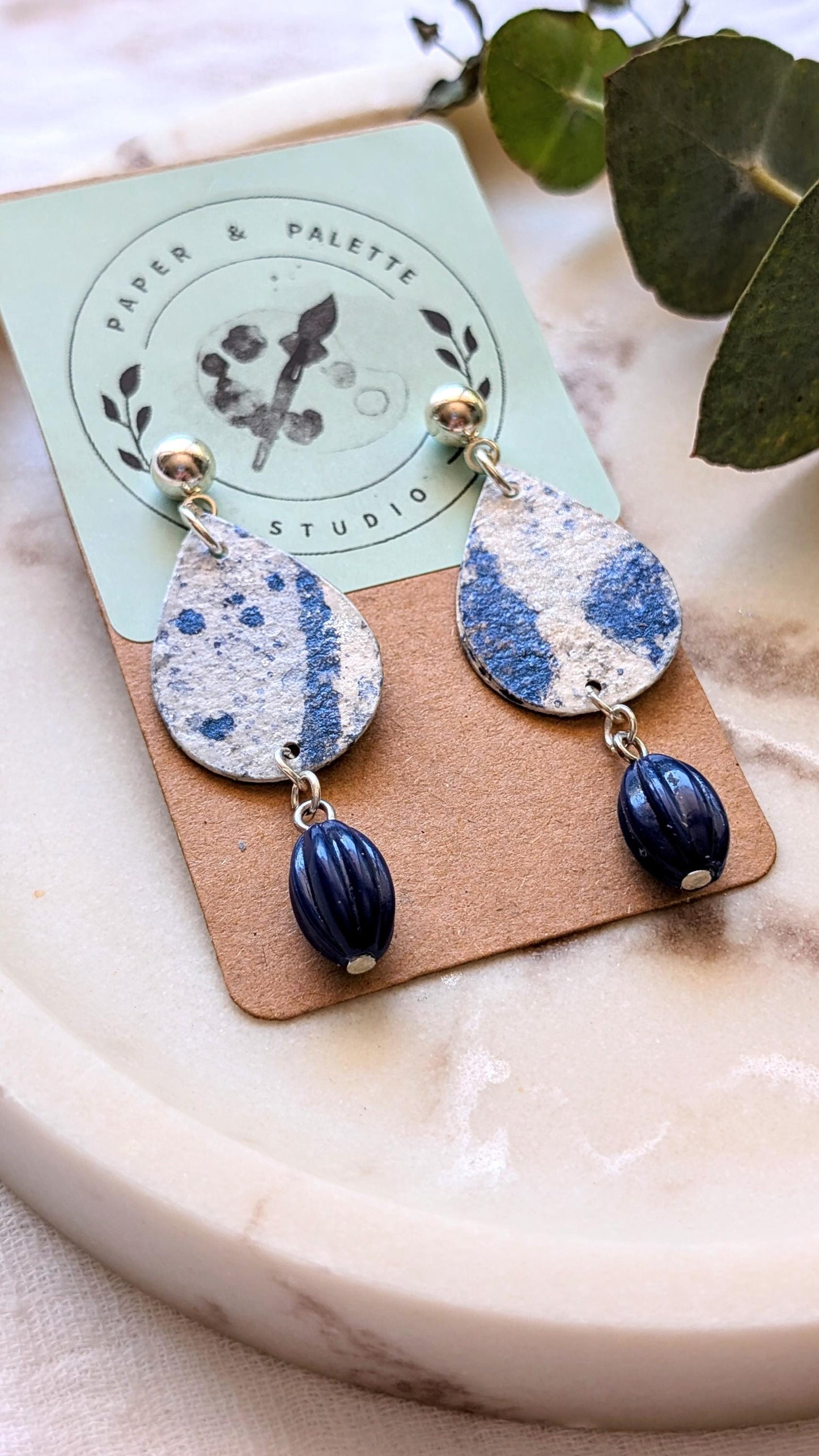 Handmade Teardrop Earrings