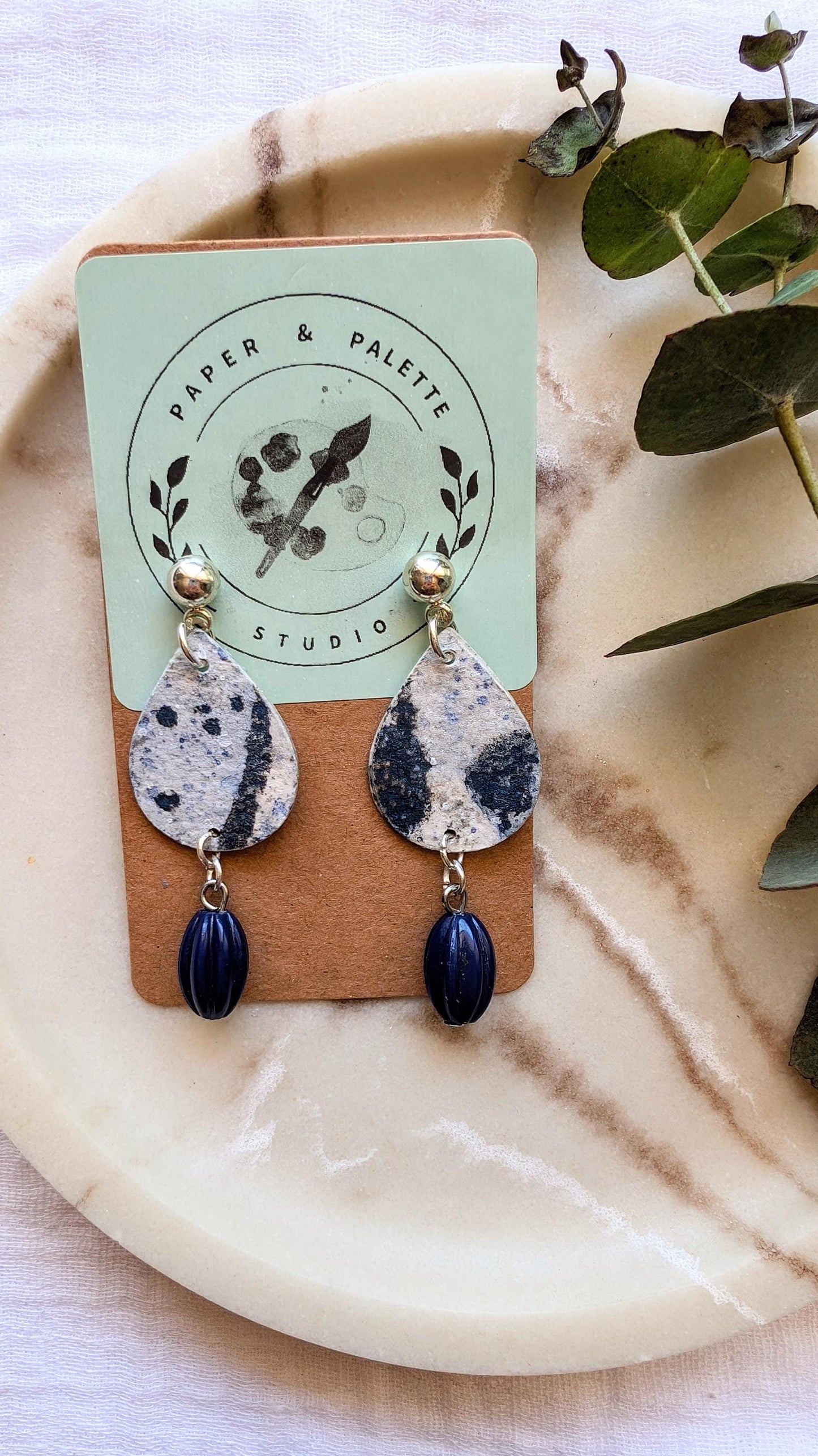 Handmade Teardrop Earrings