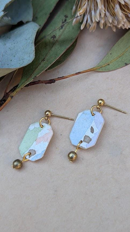 Florence Gem Dangle Earrings