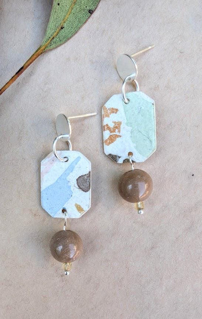 Florence Gem Dangle Earrings