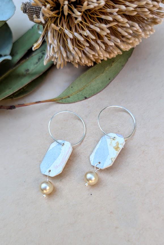 Florence Gem Dangle Earrings