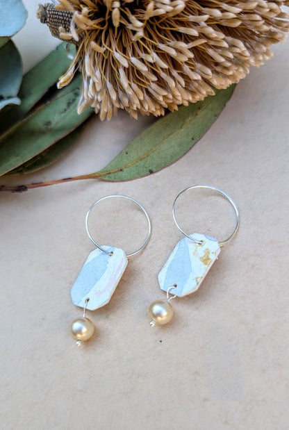 Florence Gem Dangle Earrings