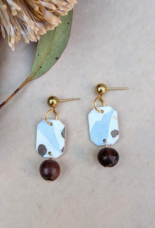 Florence Gem Dangle Earrings
