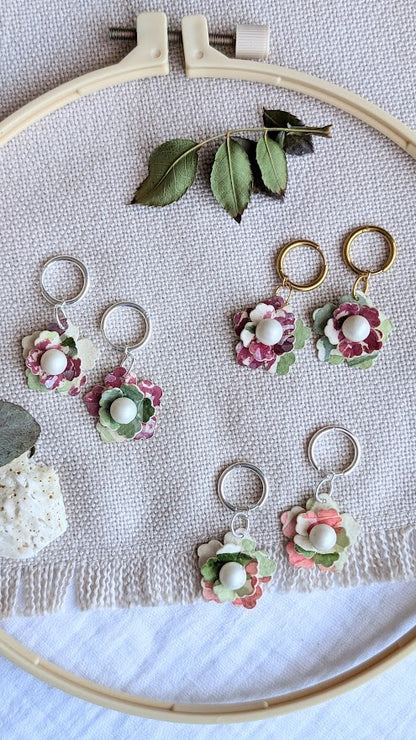 Elowen Collection – Pearl Bloom Bridesmaid Earrings