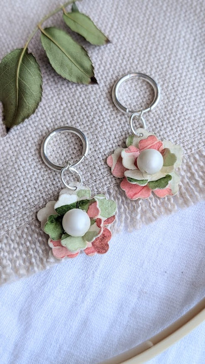 Elowen Collection – Pearl Bloom Bridesmaid Earrings